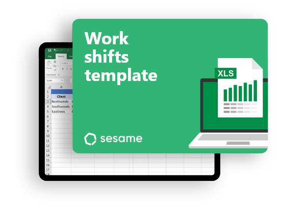 work shifts template